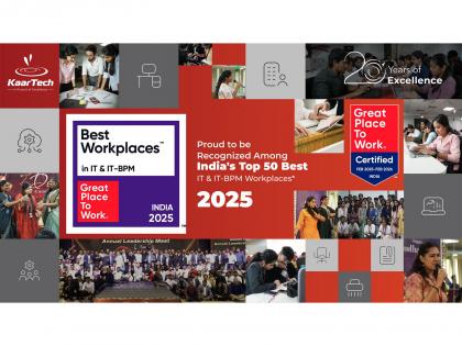 KaarTech Named Among India's Top 50 Best Workplaces in IT & IT-BPM by Great Place To Work® India | KaarTech Named Among India's Top 50 Best Workplaces in IT & IT-BPM by Great Place To Work® India KaarTech Named Among India's Top 50 Best Workplaces in IT & IT-BPM by Great Place To Work® India | KaarTech Named Among India's Top 50 Best Workplaces in IT & IT-BPM by Great Place To Work® India