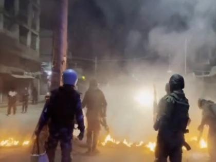 Manipur: Violence erupts in Churachandpur district over Deputy CMs swearing-in | Manipur: Violence erupts in Churachandpur district over Deputy CMs swearing-in Manipur: Violence erupts in Churachandpur district over Deputy CMs swearing-in | Manipur: Violence erupts in Churachandpur district over Deputy CMs swearing-in