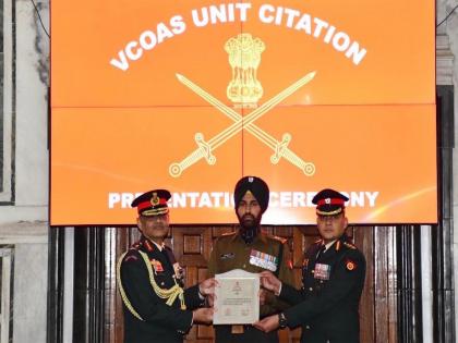 Vice Chief of Army Staff Lt Gen Pushpendra Singh awards Unit Citation to IFSU for service in Eastern Ladakh | Vice Chief of Army Staff Lt Gen Pushpendra Singh awards Unit Citation to IFSU for service in Eastern Ladakh Vice Chief of Army Staff Lt Gen Pushpendra Singh awards Unit Citation to IFSU for service in Eastern Ladakh | Vice Chief of Army Staff Lt Gen Pushpendra Singh awards Unit Citation to IFSU for service in Eastern Ladakh