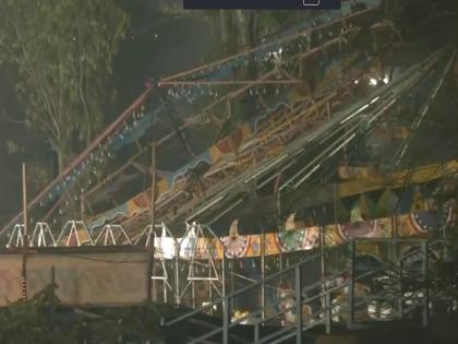 Police official dead, 13 injured as joyride collapses at Surajkand Mela in Faridabad | Police official dead, 13 injured as joyride collapses at Surajkand Mela in Faridabad Police official dead, 13 injured as joyride collapses at Surajkand Mela in Faridabad | Police official dead, 13 injured as joyride collapses at Surajkand Mela in Faridabad