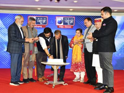 Himachal CM attends 20th anniversary celebrations of leading daily in Chandigarh | Himachal CM attends 20th anniversary celebrations of leading daily in Chandigarh Himachal CM attends 20th anniversary celebrations of leading daily in Chandigarh | Himachal CM attends 20th anniversary celebrations of leading daily in Chandigarh