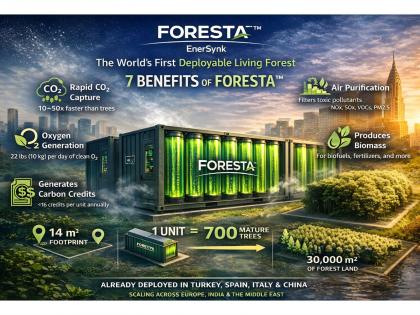 FORESTA™: EnerSynk Group Launches the World's First Deployable Living Forest | FORESTA™: EnerSynk Group Launches the World's First Deployable Living Forest FORESTA™: EnerSynk Group Launches the World's First Deployable Living Forest | FORESTA™: EnerSynk Group Launches the World's First Deployable Living Forest