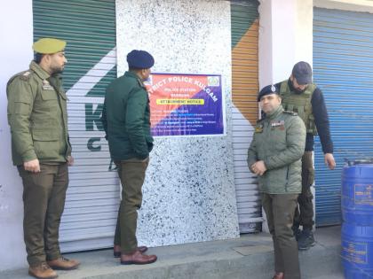 J-K: Kulgam Police attach properties worth Rs 1.5 crore in drug trafficking crackdown | J-K: Kulgam Police attach properties worth Rs 1.5 crore in drug trafficking crackdown J-K: Kulgam Police attach properties worth Rs 1.5 crore in drug trafficking crackdown | J-K: Kulgam Police attach properties worth Rs 1.5 crore in drug trafficking crackdown