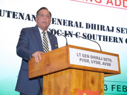 If 'JAI' is the method, Vijay is the outcome; without JAI there is no Vijay: Lt Gen Dhiraj Seth | If 'JAI' is the method, Vijay is the outcome; without JAI there is no Vijay: Lt Gen Dhiraj Seth If 'JAI' is the method, Vijay is the outcome; without JAI there is no Vijay: Lt Gen Dhiraj Seth | If 'JAI' is the method, Vijay is the outcome; without JAI there is no Vijay: Lt Gen Dhiraj Seth