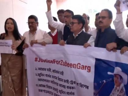 Assam Legislative Assembly's Budget Session begins amid Congress protest for Zubeen Garg | Assam Legislative Assembly's Budget Session begins amid Congress protest for Zubeen Garg Assam Legislative Assembly's Budget Session begins amid Congress protest for Zubeen Garg | Assam Legislative Assembly's Budget Session begins amid Congress protest for Zubeen Garg