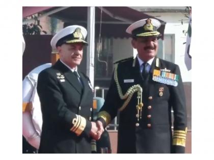 Hellenic Navy Chief accorded Guard of Honour in Delhi; Admiral Dinesh K Tripathi welcomes Greek counterpart to strengthen maritime ties | Hellenic Navy Chief accorded Guard of Honour in Delhi; Admiral Dinesh K Tripathi welcomes Greek counterpart to strengthen maritime ties Hellenic Navy Chief accorded Guard of Honour in Delhi; Admiral Dinesh K Tripathi welcomes Greek counterpart to strengthen maritime ties | Hellenic Navy Chief accorded Guard of Honour in Delhi; Admiral Dinesh K Tripathi welcomes Greek counterpart to strengthen maritime ties