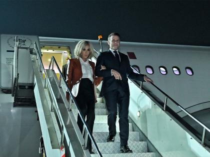 French President Macron arrives in Mumbai for fourth visit to India | French President Macron arrives in Mumbai for fourth visit to India French President Macron arrives in Mumbai for fourth visit to India | French President Macron arrives in Mumbai for fourth visit to India