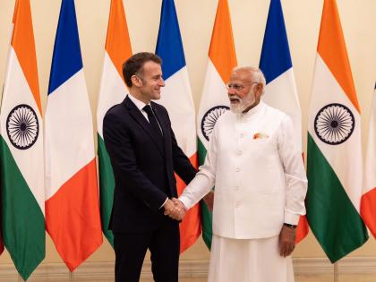 French President says India-France ties based on "Trust, openness and ambition" | French President says India-France ties based on "Trust, openness and ambition" French President says India-France ties based on "Trust, openness and ambition" | French President says India-France ties based on "Trust, openness and ambition"