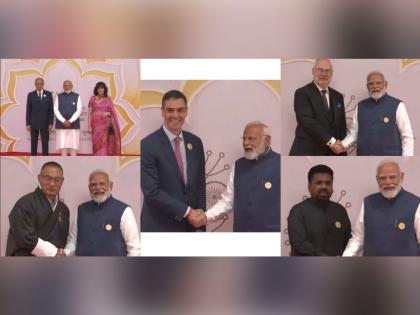 PM Modi welcomes World Leaders at Bharat Mandapam during India AI Impact Summit 2026 | PM Modi welcomes World Leaders at Bharat Mandapam during India AI Impact Summit 2026 PM Modi welcomes World Leaders at Bharat Mandapam during India AI Impact Summit 2026 | PM Modi welcomes World Leaders at Bharat Mandapam during India AI Impact Summit 2026