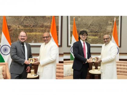 VP Radhakrishnan meets Chief AI officer of Meta, Qualcomm CEO on sidelines of India AI Impact Summit 2026 | VP Radhakrishnan meets Chief AI officer of Meta, Qualcomm CEO on sidelines of India AI Impact Summit 2026 VP Radhakrishnan meets Chief AI officer of Meta, Qualcomm CEO on sidelines of India AI Impact Summit 2026 | VP Radhakrishnan meets Chief AI officer of Meta, Qualcomm CEO on sidelines of India AI Impact Summit 2026