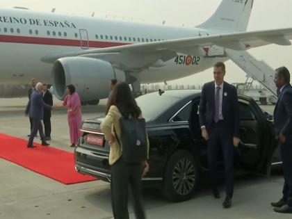 Spanish President Pedro Sanchez departs after attending India AI Impact Summit | Spanish President Pedro Sanchez departs after attending India AI Impact Summit Spanish President Pedro Sanchez departs after attending India AI Impact Summit | Spanish President Pedro Sanchez departs after attending India AI Impact Summit