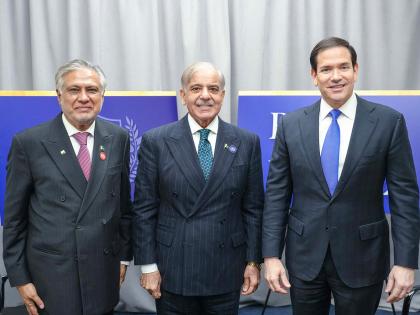 US State Secy Rubio meets Shehbaz Sharif, appreciates Pakistan for joining Board of Peace | US State Secy Rubio meets Shehbaz Sharif, appreciates Pakistan for joining Board of Peace US State Secy Rubio meets Shehbaz Sharif, appreciates Pakistan for joining Board of Peace | US State Secy Rubio meets Shehbaz Sharif, appreciates Pakistan for joining Board of Peace