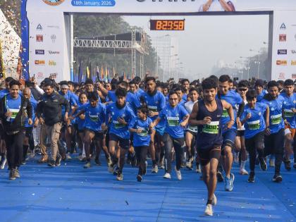 Record 30,000 runners to compete in New Delhi Marathon on February 22 | Record 30,000 runners to compete in New Delhi Marathon on February 22 Record 30,000 runners to compete in New Delhi Marathon on February 22 | Record 30,000 runners to compete in New Delhi Marathon on February 22