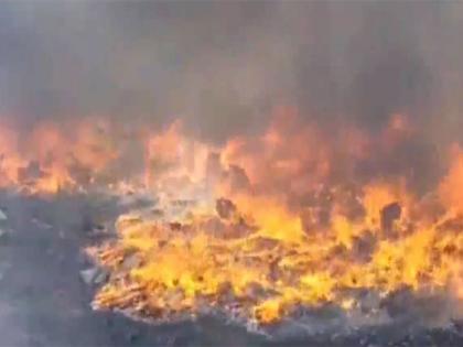 Tamil Nadu: Fire breaks out in plastic sack warehouse in Erode | Tamil Nadu: Fire breaks out in plastic sack warehouse in Erode Tamil Nadu: Fire breaks out in plastic sack warehouse in Erode | Tamil Nadu: Fire breaks out in plastic sack warehouse in Erode