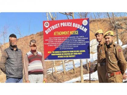 J-K: Budgam Police cracks down on terror network, attaches property of JKNOP in major action | J-K: Budgam Police cracks down on terror network, attaches property of JKNOP in major action J-K: Budgam Police cracks down on terror network, attaches property of JKNOP in major action | J-K: Budgam Police cracks down on terror network, attaches property of JKNOP in major action