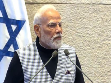 "India has consistent policy against terrorism": PM Modi in Knesset address; expresses condolences to victims of Oct 7 Hamas terror attack | "India has consistent policy against terrorism": PM Modi in Knesset address; expresses condolences to victims of Oct 7 Hamas terror attack "India has consistent policy against terrorism": PM Modi in Knesset address; expresses condolences to victims of Oct 7 Hamas terror attack | "India has consistent policy against terrorism": PM Modi in Knesset address; expresses condolences to victims of Oct 7 Hamas terror attack