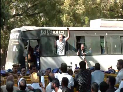 Delhi Police detains Congress workers over protest against arrest of IYC Chief Uday Bhanu Chib | Delhi Police detains Congress workers over protest against arrest of IYC Chief Uday Bhanu Chib Delhi Police detains Congress workers over protest against arrest of IYC Chief Uday Bhanu Chib | Delhi Police detains Congress workers over protest against arrest of IYC Chief Uday Bhanu Chib