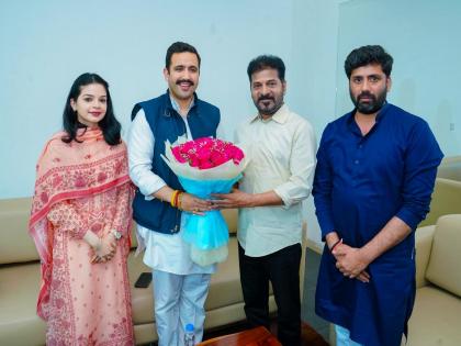 Himachal Pradesh Minister Vikramaditya Singh meets CM Revanth Reddy in Hyderabad | Himachal Pradesh Minister Vikramaditya Singh meets CM Revanth Reddy in Hyderabad Himachal Pradesh Minister Vikramaditya Singh meets CM Revanth Reddy in Hyderabad | Himachal Pradesh Minister Vikramaditya Singh meets CM Revanth Reddy in Hyderabad