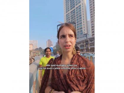 Mumbai: A foreign woman traveller alleges harassment, shares video on social media | Mumbai: A foreign woman traveller alleges harassment, shares video on social media Mumbai: A foreign woman traveller alleges harassment, shares video on social media | Mumbai: A foreign woman traveller alleges harassment, shares video on social media