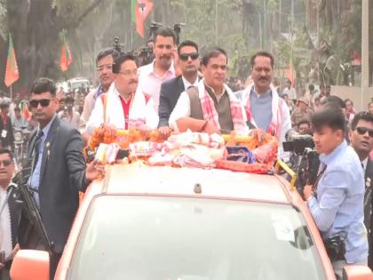 Assam CM Sarma kicks off BJP's 'Jan Ashirwad Yatra' | Assam CM Sarma kicks off BJP's 'Jan Ashirwad Yatra' Assam CM Sarma kicks off BJP's 'Jan Ashirwad Yatra' | Assam CM Sarma kicks off BJP's 'Jan Ashirwad Yatra'