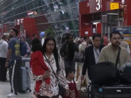 Passengers stranded at Delhi's IGI Airport amid escalated Israel-Iran conflict | Passengers stranded at Delhi's IGI Airport amid escalated Israel-Iran conflict Passengers stranded at Delhi's IGI Airport amid escalated Israel-Iran conflict | Passengers stranded at Delhi's IGI Airport amid escalated Israel-Iran conflict