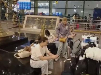 Passengers face inconvenience at Chennai airport due to constant flight disruptions | Passengers face inconvenience at Chennai airport due to constant flight disruptions Passengers face inconvenience at Chennai airport due to constant flight disruptions | Passengers face inconvenience at Chennai airport due to constant flight disruptions