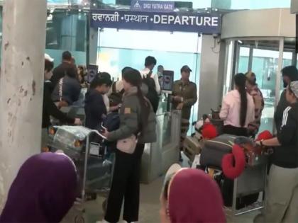 Amritsar Airport experiences flight disruptions, cancellations due to escalating situation in Middle East | Amritsar Airport experiences flight disruptions, cancellations due to escalating situation in Middle East Amritsar Airport experiences flight disruptions, cancellations due to escalating situation in Middle East | Amritsar Airport experiences flight disruptions, cancellations due to escalating situation in Middle East