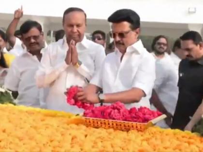 Tamil Nadu CM Stalin turns 73; pays tribute to CN Annadurai, M Karunanidhi | Tamil Nadu CM Stalin turns 73; pays tribute to CN Annadurai, M Karunanidhi Tamil Nadu CM Stalin turns 73; pays tribute to CN Annadurai, M Karunanidhi | Tamil Nadu CM Stalin turns 73; pays tribute to CN Annadurai, M Karunanidhi