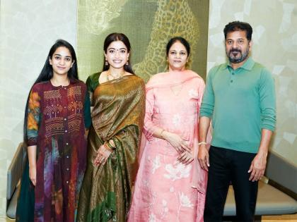 Rashmika-Vijay's wedding reception to be held on March 4, extends invite to Telangana CM Revanth Reddy | Rashmika-Vijay's wedding reception to be held on March 4, extends invite to Telangana CM Revanth Reddy Rashmika-Vijay's wedding reception to be held on March 4, extends invite to Telangana CM Revanth Reddy | Rashmika-Vijay's wedding reception to be held on March 4, extends invite to Telangana CM Revanth Reddy