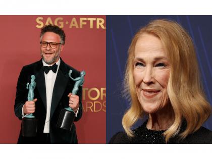 "She wanted to destroy every day on set": Seth Rogen honours Catherine O'Hara after posthumous Actor Award for 'The Studio' | "She wanted to destroy every day on set": Seth Rogen honours Catherine O'Hara after posthumous Actor Award for 'The Studio' "She wanted to destroy every day on set": Seth Rogen honours Catherine O'Hara after posthumous Actor Award for 'The Studio' | "She wanted to destroy every day on set": Seth Rogen honours Catherine O'Hara after posthumous Actor Award for 'The Studio'