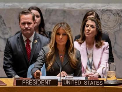 US First Lady Melania Trump chairs UN meeting, promotes peace through education | US First Lady Melania Trump chairs UN meeting, promotes peace through education US First Lady Melania Trump chairs UN meeting, promotes peace through education | US First Lady Melania Trump chairs UN meeting, promotes peace through education