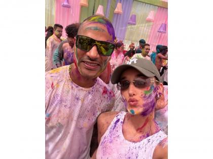 Shikhar Dhawan celebrates Holi with wife Sophie, shares pictures | Shikhar Dhawan celebrates Holi with wife Sophie, shares pictures Shikhar Dhawan celebrates Holi with wife Sophie, shares pictures | Shikhar Dhawan celebrates Holi with wife Sophie, shares pictures