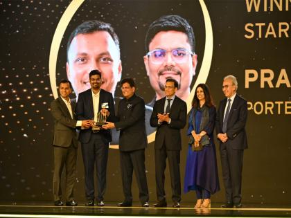 'Porter' founders Pranav Goel and Uttam Digga awarded EY Entrepreneur Of The Year™ 2025 in the Start-up Category | 'Porter' founders Pranav Goel and Uttam Digga awarded EY Entrepreneur Of The Year™ 2025 in the Start-up Category 'Porter' founders Pranav Goel and Uttam Digga awarded EY Entrepreneur Of The Year™ 2025 in the Start-up Category | 'Porter' founders Pranav Goel and Uttam Digga awarded EY Entrepreneur Of The Year™ 2025 in the Start-up Category