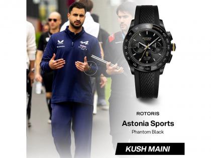 Indian watch brand 'Rotoris' appears on Formula 1 grid for the first time | Indian watch brand 'Rotoris' appears on Formula 1 grid for the first time Indian watch brand 'Rotoris' appears on Formula 1 grid for the first time | Indian watch brand 'Rotoris' appears on Formula 1 grid for the first time