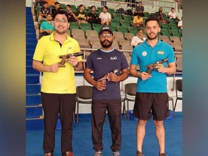 Bhavesh Shekhawat takes lead after Stage 1 in 25m Rapid Fire Pistol | Bhavesh Shekhawat takes lead after Stage 1 in 25m Rapid Fire Pistol Bhavesh Shekhawat takes lead after Stage 1 in 25m Rapid Fire Pistol | Bhavesh Shekhawat takes lead after Stage 1 in 25m Rapid Fire Pistol