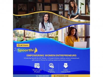 L&T Finance Launches 'Spoorthi' to Empower Women Entrepreneurs with Specialised Home Loan and Loan Against Property Solutions | L&T Finance Launches 'Spoorthi' to Empower Women Entrepreneurs with Specialised Home Loan and Loan Against Property Solutions L&T Finance Launches 'Spoorthi' to Empower Women Entrepreneurs with Specialised Home Loan and Loan Against Property Solutions | L&T Finance Launches 'Spoorthi' to Empower Women Entrepreneurs with Specialised Home Loan and Loan Against Property Solutions