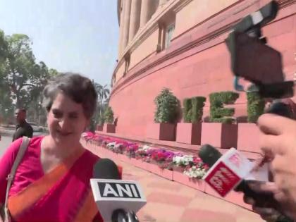 "Keen to hear what he will say": Priyanka Gandhi on EAM Jaishankar's statement on West Asia situation | "Keen to hear what he will say": Priyanka Gandhi on EAM Jaishankar's statement on West Asia situation "Keen to hear what he will say": Priyanka Gandhi on EAM Jaishankar's statement on West Asia situation | "Keen to hear what he will say": Priyanka Gandhi on EAM Jaishankar's statement on West Asia situation