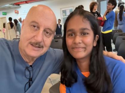 "Biggest joy of my life...": Anupam Kher attends late friend Satish Kaushik's daughter's school play as "parent" | "Biggest joy of my life...": Anupam Kher attends late friend Satish Kaushik's daughter's school play as "parent" "Biggest joy of my life...": Anupam Kher attends late friend Satish Kaushik's daughter's school play as "parent" | "Biggest joy of my life...": Anupam Kher attends late friend Satish Kaushik's daughter's school play as "parent"