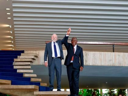 Ramaphosa praises Lula for strengthening Brazil-South Africa strategic partnership | Ramaphosa praises Lula for strengthening Brazil-South Africa strategic partnership Ramaphosa praises Lula for strengthening Brazil-South Africa strategic partnership | Ramaphosa praises Lula for strengthening Brazil-South Africa strategic partnership