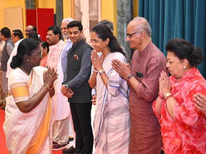 President Murmu hosts breakfast for MPs from multiple states and nominated Rajya Sabha members | President Murmu hosts breakfast for MPs from multiple states and nominated Rajya Sabha members President Murmu hosts breakfast for MPs from multiple states and nominated Rajya Sabha members | President Murmu hosts breakfast for MPs from multiple states and nominated Rajya Sabha members