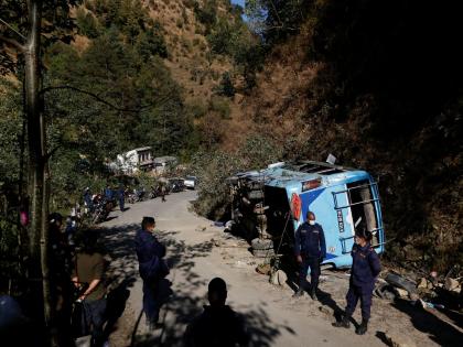 7 Indian pilgrims die in Nepal road accident, 5 hospitalised | 7 Indian pilgrims die in Nepal road accident, 5 hospitalised 7 Indian pilgrims die in Nepal road accident, 5 hospitalised | 7 Indian pilgrims die in Nepal road accident, 5 hospitalised