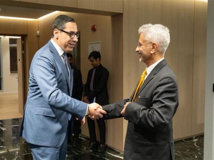 EAM Jaishankar meets Cyprus FM Constantinos Kombos in Brussels | EAM Jaishankar meets Cyprus FM Constantinos Kombos in Brussels EAM Jaishankar meets Cyprus FM Constantinos Kombos in Brussels | EAM Jaishankar meets Cyprus FM Constantinos Kombos in Brussels
