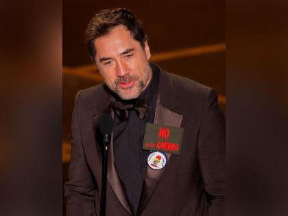 "No to war, free Palestine," Javier Barden makes appeal for peace at Oscars | "No to war, free Palestine," Javier Barden makes appeal for peace at Oscars "No to war, free Palestine," Javier Barden makes appeal for peace at Oscars | "No to war, free Palestine," Javier Barden makes appeal for peace at Oscars