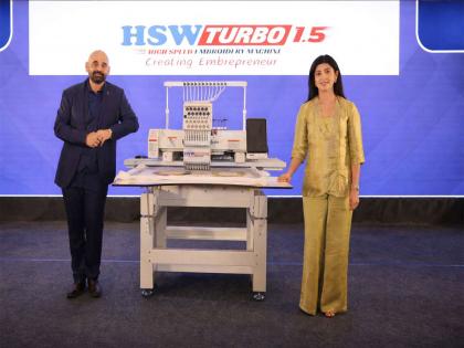 Pranitha Subhash Launches HSW's Turbo 1.5, India's Fastest Single-Head Embroidery Machine | Pranitha Subhash Launches HSW's Turbo 1.5, India's Fastest Single-Head Embroidery Machine Pranitha Subhash Launches HSW's Turbo 1.5, India's Fastest Single-Head Embroidery Machine | Pranitha Subhash Launches HSW's Turbo 1.5, India's Fastest Single-Head Embroidery Machine
