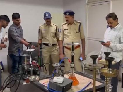 Telangana Police raid busts hookah centre operating as cafe in Rangareddy district; 39 held | Telangana Police raid busts hookah centre operating as cafe in Rangareddy district; 39 held Telangana Police raid busts hookah centre operating as cafe in Rangareddy district; 39 held | Telangana Police raid busts hookah centre operating as cafe in Rangareddy district; 39 held