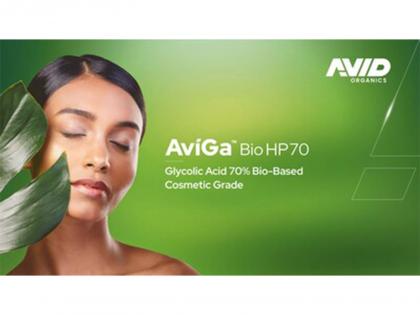 Avid Organics to Launch the World's First Commercial-Scale Bio-Based Glycolic Acid, AviGa™ Bio HP70, at in-cosmetics® Global in Paris | Avid Organics to Launch the World's First Commercial-Scale Bio-Based Glycolic Acid, AviGa™ Bio HP70, at in-cosmetics® Global in Paris Avid Organics to Launch the World's First Commercial-Scale Bio-Based Glycolic Acid, AviGa™ Bio HP70, at in-cosmetics® Global in Paris | Avid Organics to Launch the World's First Commercial-Scale Bio-Based Glycolic Acid, AviGa™ Bio HP70, at in-cosmetics® Global in Paris