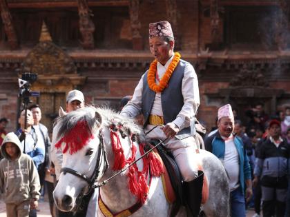 Kaji Saheb tours ancient Lalitpur in vermillion and garlands as Nepal marks annual "Ghode Jatra" | Kaji Saheb tours ancient Lalitpur in vermillion and garlands as Nepal marks annual "Ghode Jatra" Kaji Saheb tours ancient Lalitpur in vermillion and garlands as Nepal marks annual "Ghode Jatra" | Kaji Saheb tours ancient Lalitpur in vermillion and garlands as Nepal marks annual "Ghode Jatra"