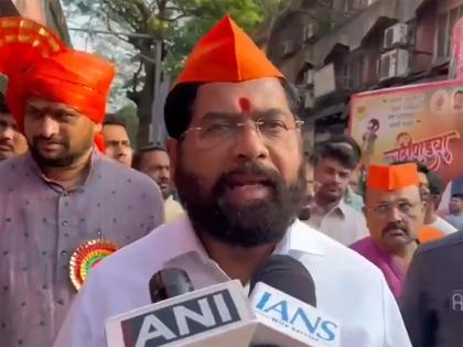 Maharashtra Dy CM Eknath Shinde participates in Gudi Padwa celebrations in Thane | Maharashtra Dy CM Eknath Shinde participates in Gudi Padwa celebrations in Thane Maharashtra Dy CM Eknath Shinde participates in Gudi Padwa celebrations in Thane | Maharashtra Dy CM Eknath Shinde participates in Gudi Padwa celebrations in Thane