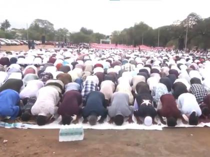 Muslims across Tamil Nadu, Kerala offer Eid prayers | Muslims across Tamil Nadu, Kerala offer Eid prayers Muslims across Tamil Nadu, Kerala offer Eid prayers | Muslims across Tamil Nadu, Kerala offer Eid prayers