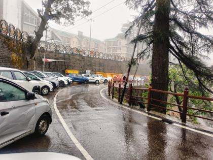 Rain, snow trigger sharp temperature drop in Himachal Pradesh | Rain, snow trigger sharp temperature drop in Himachal Pradesh Rain, snow trigger sharp temperature drop in Himachal Pradesh | Rain, snow trigger sharp temperature drop in Himachal Pradesh